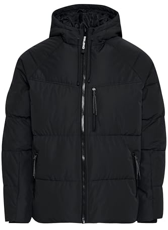 Blend BHMkars Herren Steppjacke, XL, Black (194007)