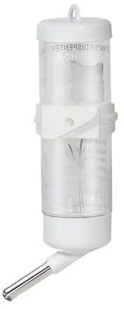 Pet Water Bottle for Cage Hamster Cage Water Dispenser | Feeding Accessory, Small Animal Waterer for Squirrel, Hedgehog, Chinchilla