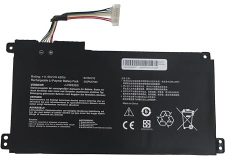 B31N1912 C31N1912 Batterie d'ordinateur portable pour Asus VivoBook 14 E410M E410MA L410M L410MA E410KA E510MA E510KA F414MA L510MA R522MA E410MA-EK007TS EK087TS T E410. MA-EK991TS L410MA-BV077TS