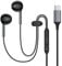 Typ-C-Ohrhörer, kabelgebunden, für iPhone 16e/16 Pro Max/16 Pro/16 Plus/16/15, USB-C-Kopfhörer, Geräuschunterdrückung, Ohrhörer mit Mikrofon und Fernbedienung, für Samsung Galaxy S25 Ultra S25 Edge