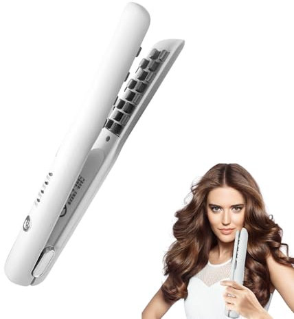 Lockenstab Automatisch,Kabellose Lockenstabbürste, 22mm Lockenstab Minibürste,USB Aufladbares Locken Keramik,4 Einstellbare Temperatur Hair Curler Schnelles Aufheizen für Alle Haartypen