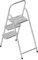 ZJchao Miniaturschritt Leiter, Dollhouse 3 Stiefleiter Miniaturschritt Miniatur Treppe Handwerksmodell Mini Dllhouse Leiter für Dollhouse Möbelzubehör (Silver)