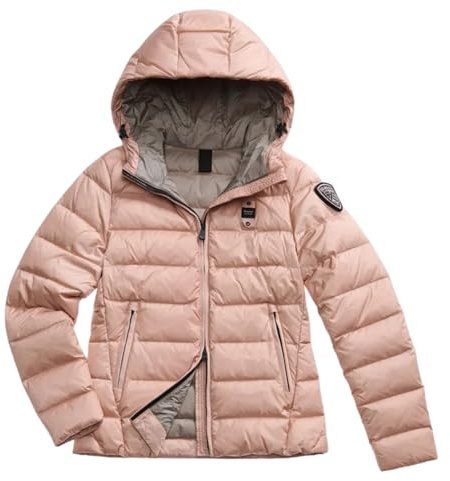 Blauer Giacca Charme 03100 Piumino Donna Nylon Rosa