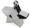 Amscan- generico Peso con estrella, color plata, 0,10 (Travis Designs 117800-18)