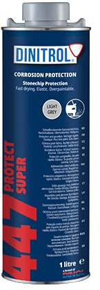 REJEL DINITROL 447 GREY RUBBER BASED RUST PROOFING STONE CHIP 1 LITRE