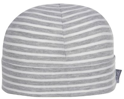 Döll Unisex Baby Topfmütze Jersey Mütze, Grau (Light Gray Melange 8100), 49