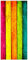 Wallario Selbstklebende Türtapete Buntes Holz - Bunte Streifen mit Farbe und Holzstruktur - Türposter 93 x 205 cm Abwischbar, rückstandsfrei zu entfernen