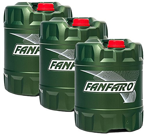 FANFARO 3x20 Liter [60L] Kettenöl Kettenhaftöl für Motorsägen Mineralölbasis