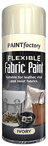 Paint Factory Fabric and Vinyl Paint Ivory, 200 ml