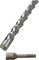 SDS PLUS Steinbohrer 4 Schneiden Hammerbohrer Betonbohrer Kreuzschneide 30 x 600 mm 1 Stück