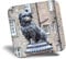 Destination Vinyl ltd Fridge Magnet - Greyfriars Bobby Edinburgh 3331