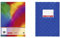 Brunnen 104490323 Schulheft A4 (16 Blatt, liniert, mit Rand, Klasse 3) & 104052436 Hefthülle/Heftumschlag (A4, Folie, mit Namensschild) blau