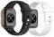 Chofit Ersatz-Armband kompatibel mit Oppo Watch 46 mm, weiches Silikon, Sportarmband, Ersatzarmband, Uhrenzubehör für Oppo Watch 46 mm Smartwatch, 2 Stück (Schwarz+Weiß)