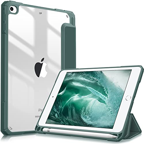 Fintie iPad Mini 5 2019 Case, iPad Mini 4 Case, [Built-in Pen Holder] Shockproof Cover with Clear Back Cover for iPad Mini 5th Generation 7.9 Inch