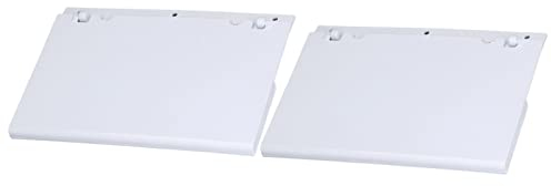 Sorandy 2pcs Skimmer Weir Assembly, Skim Clean Pool und Spa Skimmer, Ersatz weiße Wehr Gate Assembly, geeignet für Schwimmbäder
