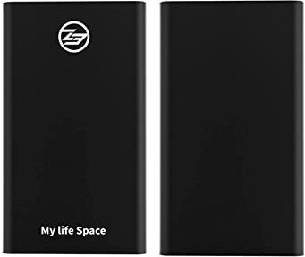 Disque dur externe SSD en métal 960 Go/480 Go/120 Go USB 3.1 Type C Stockage de données mobiles Convient pour PC de bureau, MacBook, ordinateurs portables, PS4, Xbox, Smart TV (480 Go, noir)