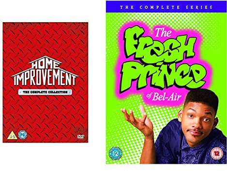 Home Improvement - Complete 1-8 Season Box Set [DVD] [2016] & The Fresh Prince Of Bel-Air: The Complete Series [DVD] [1990] [2016]