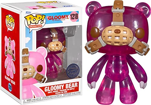 Funko Gloomy Bear Assortment Pop! Animation Vinyl Figures Gloomy The Naughty Grizzly Toy Tokyo W/Translucent Black Chase 9
