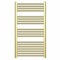 Myhomeware 500mm Wide Gold Heated Bathroom Towel Rail Radiator For Central Heating UK (500 x 1000 mm (h))