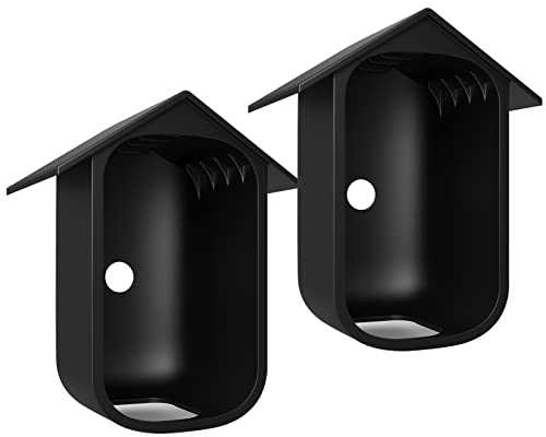 VOSSOT Silikone Schutzhülle für eufyCam 2C eufyCam 2C Pro, Wetterfeste und UV-Schutz Durable Silikonhülle Kompatibel Eufy Cam 2C Überwachungskamera aussen (2er-Pack, Kamera Nicht enthalten)