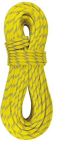 SEAMUS Statisches Seil, 10,5 mm, UIAA Abseilseil, 45 m, statische Linie, Nylon-Kern, Mantelseil für Klettern, Bergsteigen, Schleppen, Rettung