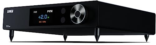 SMSL VMV D1se2 Balanced MQA DAC ES9039MSPRO Chip Unterstützung MQA MQA-CD Decoder Bluetooth5.0 XMOS XU-316 PCM 32bit/768kHz DSD512 USB/Optisch/Koaxial/Bluetooth/I²S Eingang HiFi DAC mit Fernbedienung