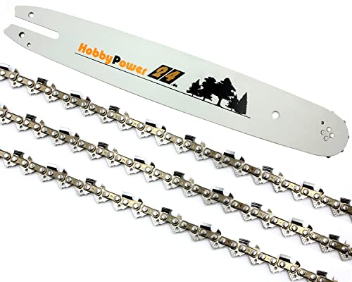 3x Sägekette Vollmeißel 30cm mit Schwert 3/8 44TG 1,1mm für Stihl MS 162 MS162