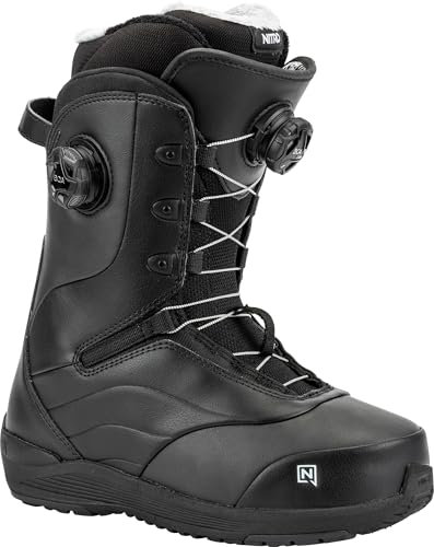Nitro Damen Crown BOA Snowboardboot, Black, 28