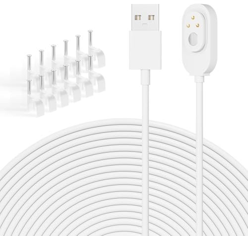 Baaletc Ladekabel für Arlo Kamera-Ladekabel, 4,2 m, wetterfestes Outdoor-Ladekabel mit Schnellladeadapter, kompatibel mit Arlo Pro 3, Pro 4, Ultra, Ultra 2