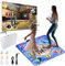 Oamger Tanzmatte, doppelt, für Kinder und Erwachsene, kabellos, rutschfest, für TV, Tanzspielmatte für Kinder, Jungen und Mädchen, mit AV-Kabel (Solo)