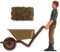 UPKOCH 1 Satz Simulationsszenenmodell Farmszenenmodell Mini-Bauernhof-Ornament Bauernhof Puppenhaus Requisiten Mikro-landschafts-Requisiten Miniatur-Ornamente Plastik