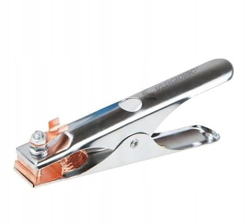 DomoDomo - Pinza per saldatura morsetto di massa 300 A, robusta pinza per saldatura - Morsetto di massa per saldatura, morsetto di saldatura durevole - Pinza per saldatura con treccia di rame,