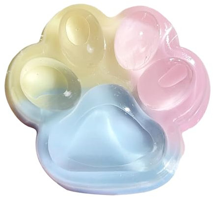 Squishy Riesenpfote, groß, 7 x 6 cm, Katze, Paw Squishy, Spielzeug, zum Zusammendrücken in Form von Katzenpfoten, Spielzeug, Anti-Stress-Spielzeug für Erwachsene und Kinder