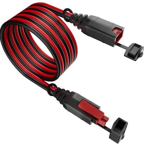 Basysion Compatible with NOCO GC004 X-Connect 10-Foot Extension Cable Wire Harness Replacemen,Compatible with Genius Smart Battery Chargers Accessory