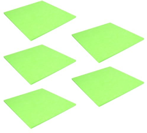 PAMINGONO 5Pcs Felt Acoustic Panels for Music Rooms and Ktv, Sound Insulation, Easy Installation, Wall Panel Treatment for Home Use
