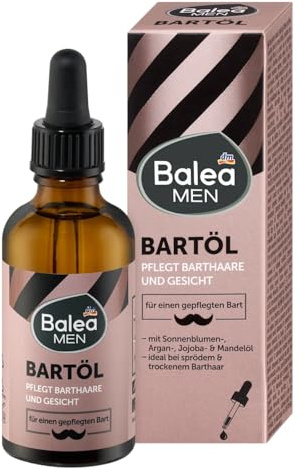 Bartpflege für Männer – Waschschaum, Pflegegel, Bartöl oder Styling Pomade – Reinigung, Feuchtigkeit & Styling für jeden Barttyp (Bartöl, 50 ml)