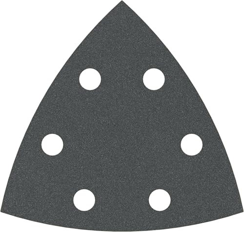 Bosch 2608605195 Hoja de Lija, 93 mm, Set de 5 Piezas