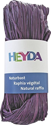 Heyda Naturbast | violett, 50 g