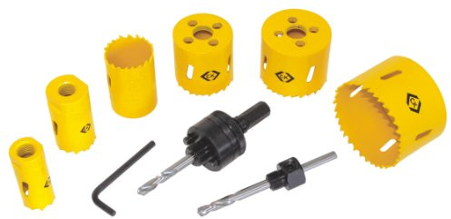 C.K 424043 Hole Saw Kit (8 Pieces)