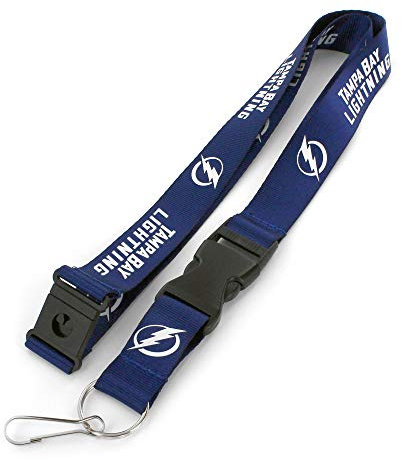 aminco NHL Tampa Bay Lightning Team Lanyard, Blau, 6