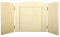Rayher Cadre photo de voyage avec volets, 1 pce, bois naturel FSC Mix Credit, 18,5x13x0,6cm, à personnaliser, décoration, cadeau, voyage-62424000, Beige