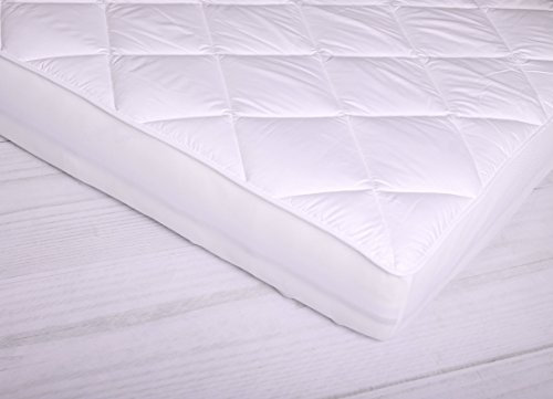 Spann - Unterbett MOON Luxus für Matratzen/Wasserbetten Matratzenauflage -120x200