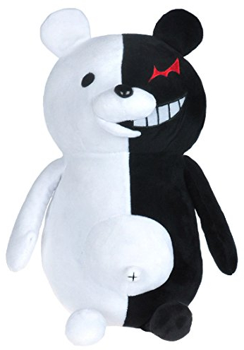 CoolChange Monokuma Bär Kuscheltier | Plüschtier für Danganronpa Fans | 41 cm