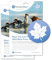 WindowAlert Maple Leaf Anti-Collision Decal - UV-Reflective Window Decal to Protect Wild Birds from Glass Collisions 2-Pack - Made in the USA