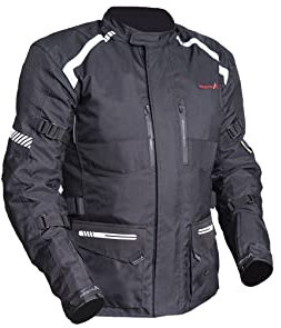 ARISTA CHAQUETA DE MOTO BLACK TOURING CORDURA TALLA XL