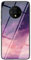 Hülle für OnePlus 7T Hülle,Marmor Gehärtetem Glas & Silikon Rand Hybrid Hardcase Stoßfest Kratzfest Handyhülle Dünn Case Handyhülle für OnePlus 7T (Traumhimmel)