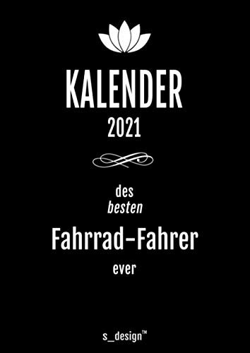 Kalender 2021 für Fahrrad-Fahrer: DIN A4 Tagesplaner / Wochenplaner / Terminkalender für das ganze Jahr: Termin-Planer / Termin-Buch / Journal für ... von 7 bis 21 Uhr (4 Termine pro Stunde)