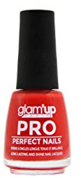 Glam’Up Paris - Vernis à Ongles XL Pro - Vernis Professionnel Haut de Gamme - Séchage Rapide - Haute Couvrance - Longue Tenue - Pinceau Ultra Large - Effet Gel - 18 ml - N°411 - Glow Life