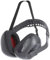 Honeywell Howard Leight VS110M VeriShield™ Passiver Multi-Position Kapselgehörschutz, Nackenbügel, Breite Kappenöffnung, Memory-Schaum Ohrpolster, SNR 32 dB, 1035185-VS (1 Stück)