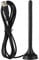 ASHATA Digital Tv Antenna, Indoor Hd Tv Antennas Dvb T Hdtv Smart Car Antenna Uhf Vhf Dual Band Magnetic Base 10Db